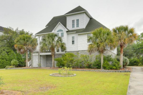Harkers Island Vacation Rental with Pool Table!
